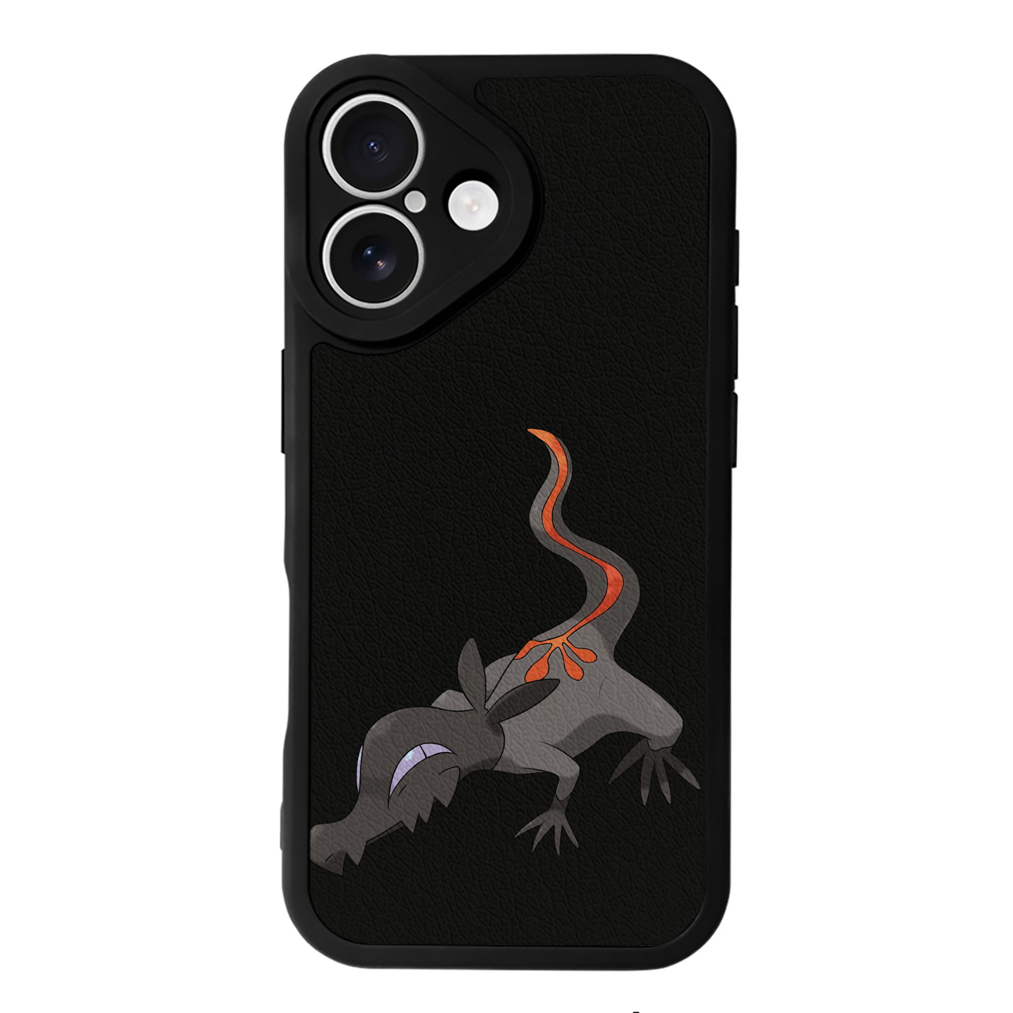 （画像用） ポケットモンスター Pokémon 【iPhone 16シリーズ対応】シリコンスマホケース（レザー調） 材質：シリコン